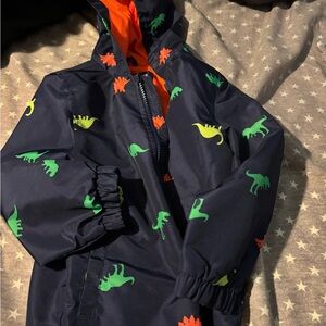 Kids Dinosaur Rain Jacket